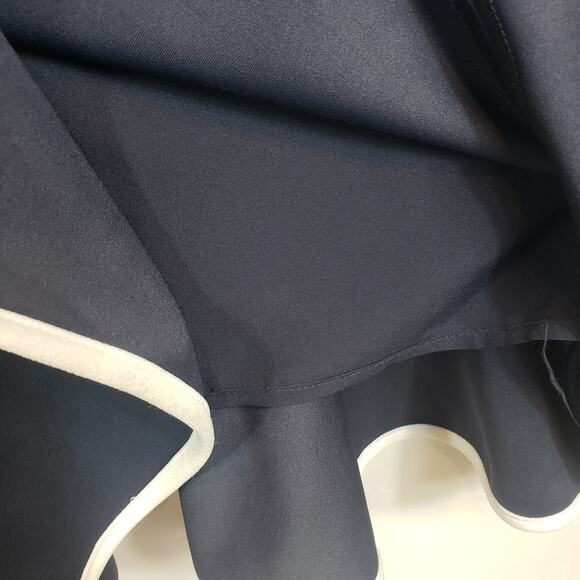 Nanette Lepore Navy Blue 1/2 Sleeve Dress Size 10 - Picture 7 of 8